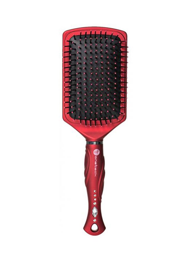 وان تيك فرشاة الشعر بادل أسود/أحمر