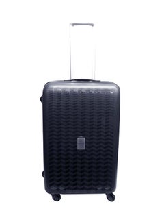 HIGHFLYER Unbreakable Hardside 3 Piece Luggage Trolley Set Black  - Image 2