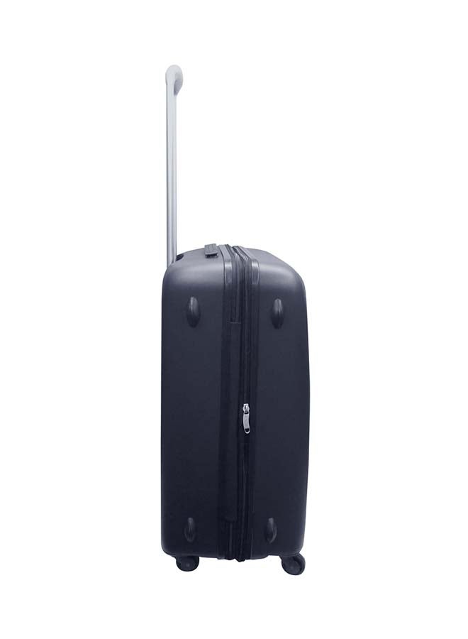 HIGHFLYER - Unbreakable Hardside 3 Piece Luggage Trolley Set Black - Image 1
