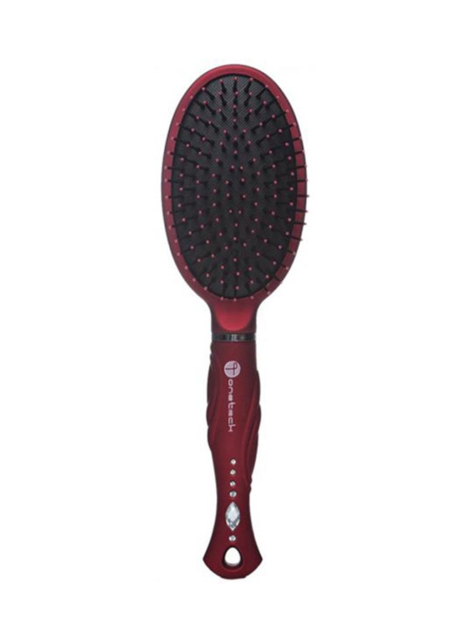 Hair Brush Black/Red