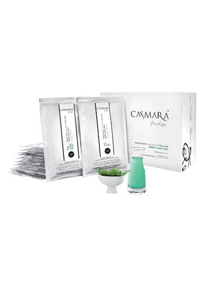 CASMARA 2025 Green Tea Mask Green Multicolor