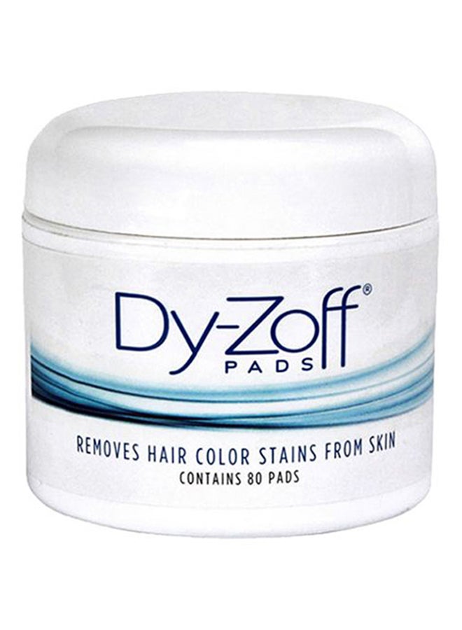 KING RESEARCH 80-Piece Dy-Zoff Pads Multicolour Multicolor 