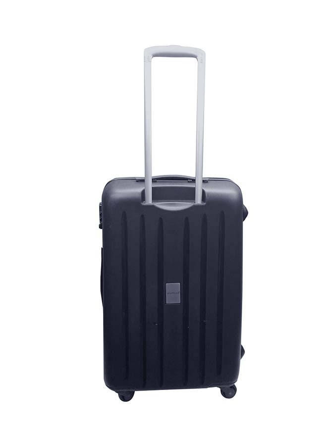 HIGHFLYER - Unbreakable Hardside 3 Piece Luggage Trolley Set Black - Image 1