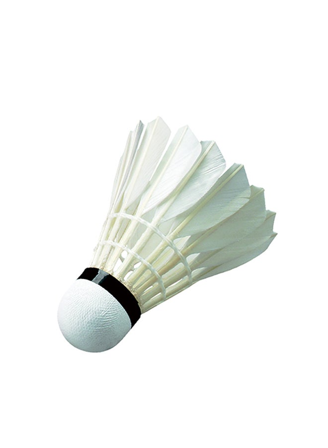 Wish Pack of 12 Badminton Feather Shuttlecock - Image 2