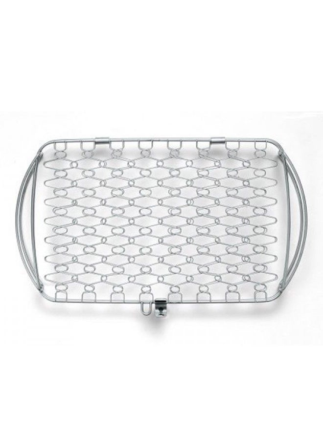 ويبر سلة لشوي السمك أصلية فضي 10.5x18x2.3بوصة - Image 1
