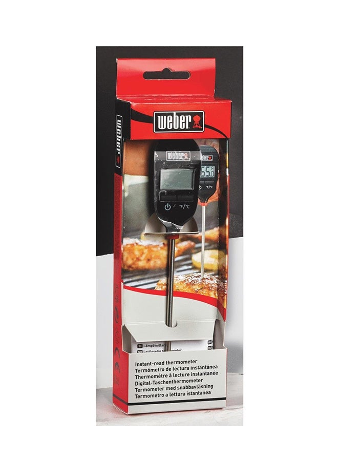 Weber Instant Read Grill Thermometer Black/Silver 6.5x2x0.75inch  - Image 3