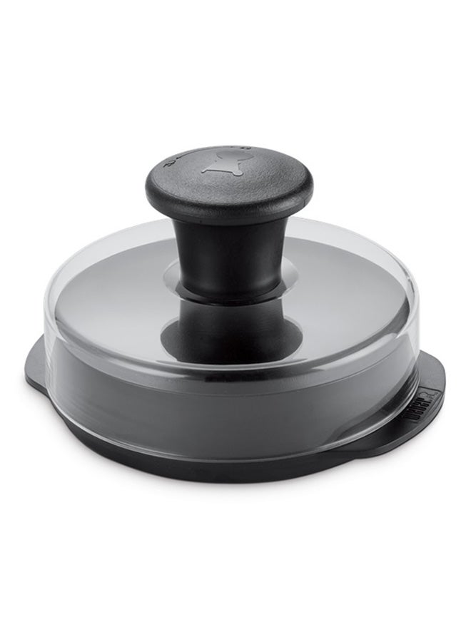 Weber Original Burger Press Black/Clear 4.9x3.75x5inch  - Image 1
