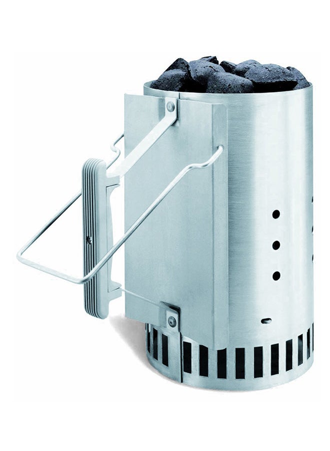 ويبر مشعل سريع الاشتعال للمدخنة فضي 7.5x12x7.5بوصة - Image 3