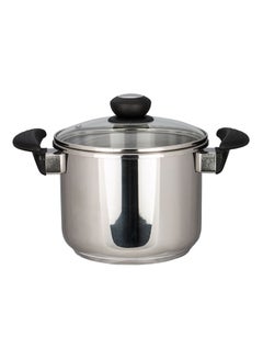 Meyer Corporation Stainless Steel Durable & Elagant Look, Dishwasher Safe Large handles, for secure handling gas compatiblePressure Cooker With Clipon Lid Stainless Steel 6Liters  - Image 3