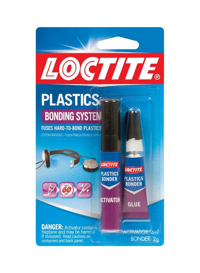 Loctite 2G Paster Bonder Glue Clear 2grams 