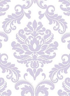 Ariel Peel And Stick Wallpaper Purple 20.5 x 0.1 x 216inch