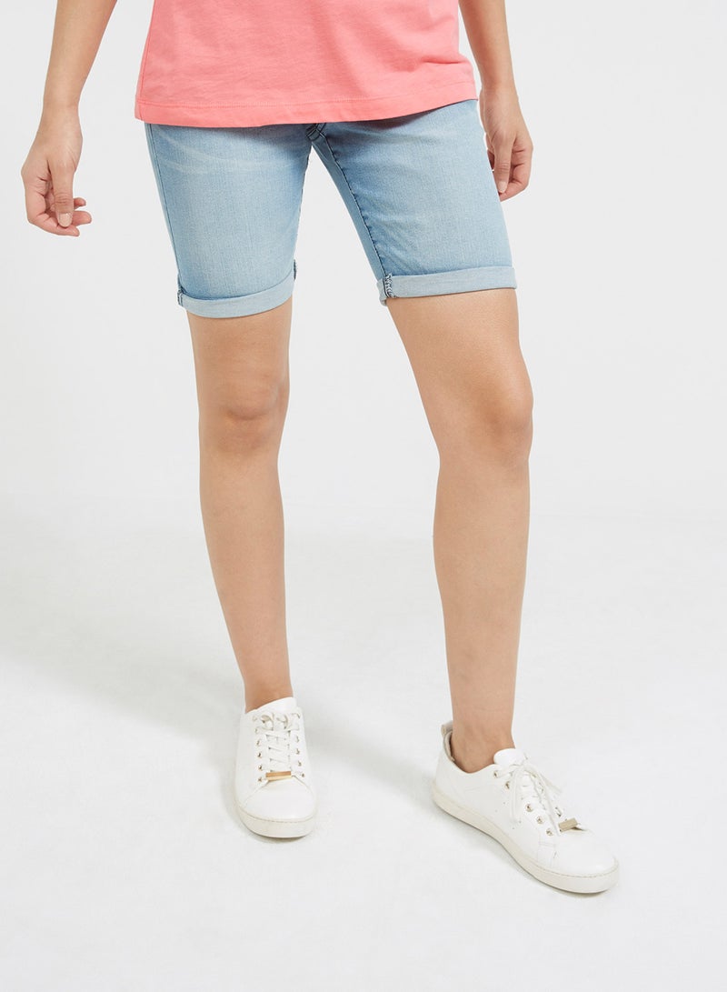 Stretchable Shorts Denim - v1512279251/N12151393A_M1