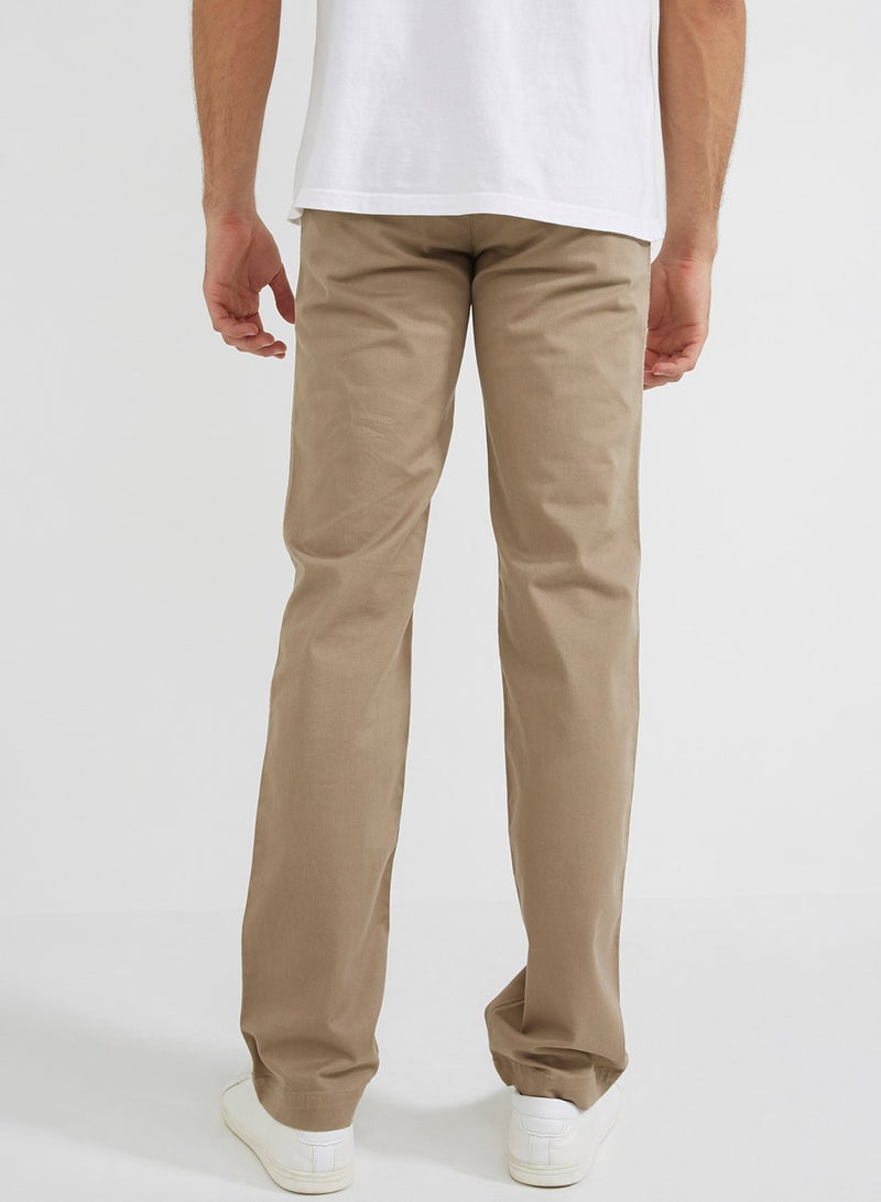 Lois - Slim Fit Pants Khaki - Image 1