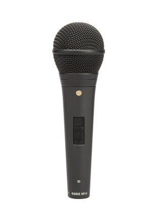 ميكروفون متحرك ذو أداء مباشر مع مفتاح قبال للقفل M1-S أسود - v1512307224/N12843970A_1