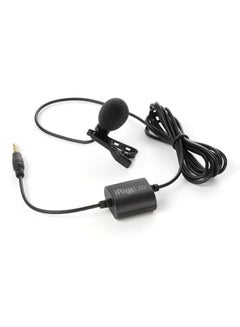 Pack Of 2 iRig Mic Lav 2 Pack - Lavalier Condenser Microphone for iOS and Android Black