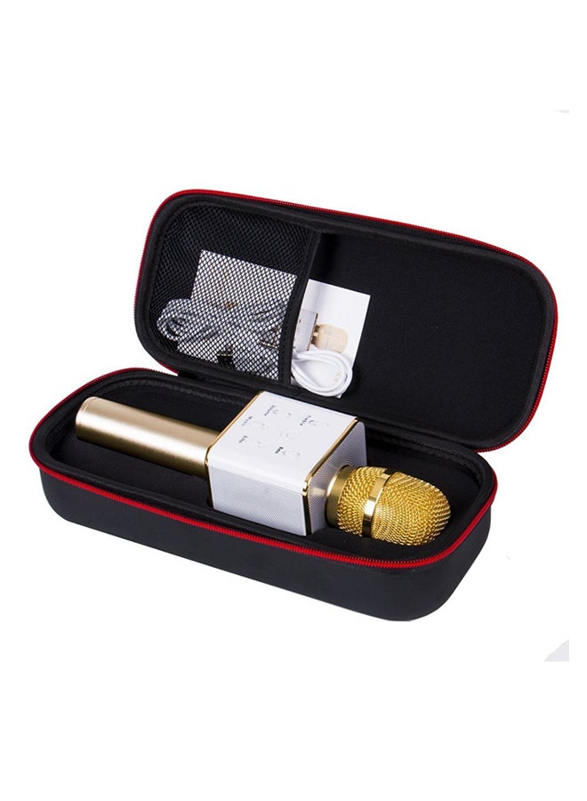Q7 Wireless Karaoke Microphone Gold - Image 2