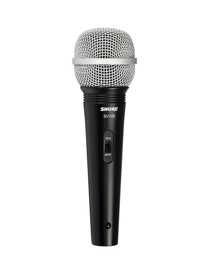 Shure - Cardioid Dynamic Microphone SV100 Black - Image 1