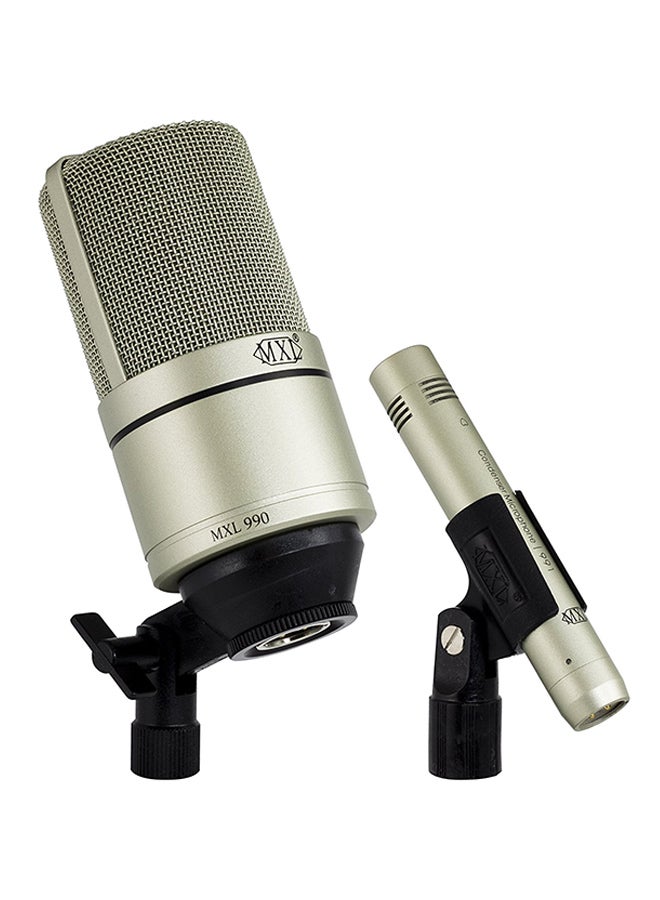 MXL - Recording Microphone Set 990/991 Silver - Image 1