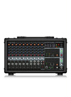 behringer 14-Ch Powered Mixer With Multi-FX Processor PMP2000D Black  - Image 1
