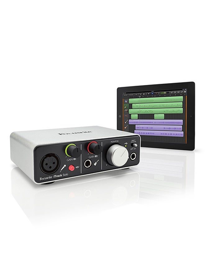 Lightning And USB Compatible Audio Interface White/ Black