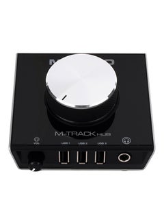 M-Audio M-Track Built-In 3 Port USB Monitoring Interface Black  - Image 4