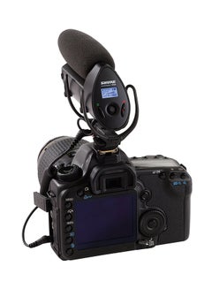 Shure LensHopper Camera-Mount Condenser Microphone With Integrated Flash Recording VP83F Black  - Image 5