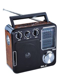 ATC Radio MP3 Player With LED Lamp E-RA-202 Black/Red/Silver  - Image 2