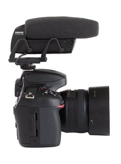 Shure LensHopper Camera-Mount Condenser Microphone With Integrated Flash Recording VP83F Black  - Image 3