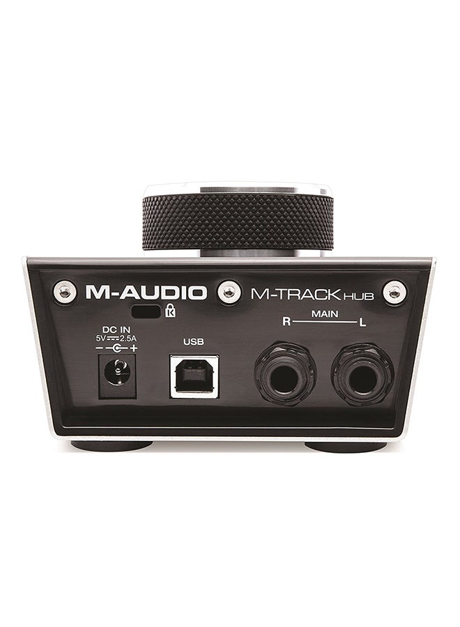 M-Audio - M-Track Built-In 3 Port USB Monitoring Interface Black - Image 1