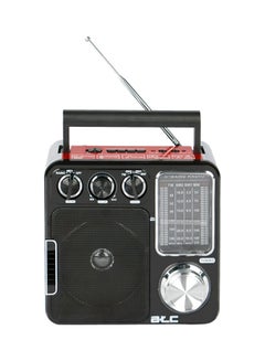 ATC Radio MP3 Player With LED Lamp E-RA-202 Black/Red/Silver  - Image 1