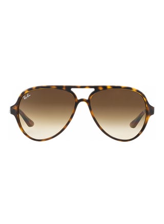 Men's Aviator Sunglasses - RB4125-710/51-59 - Lens Size: 59 mm - Brown - v1512313614/N12921089A_1