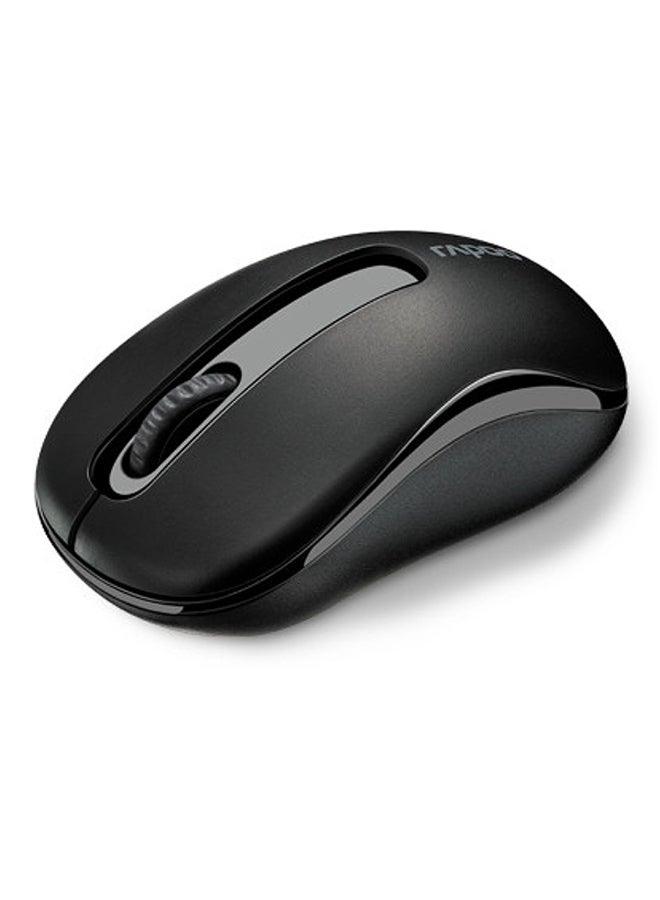 رابو ماوس ضوئي لاسلكي طراز M10Plus أسود  - Image 2