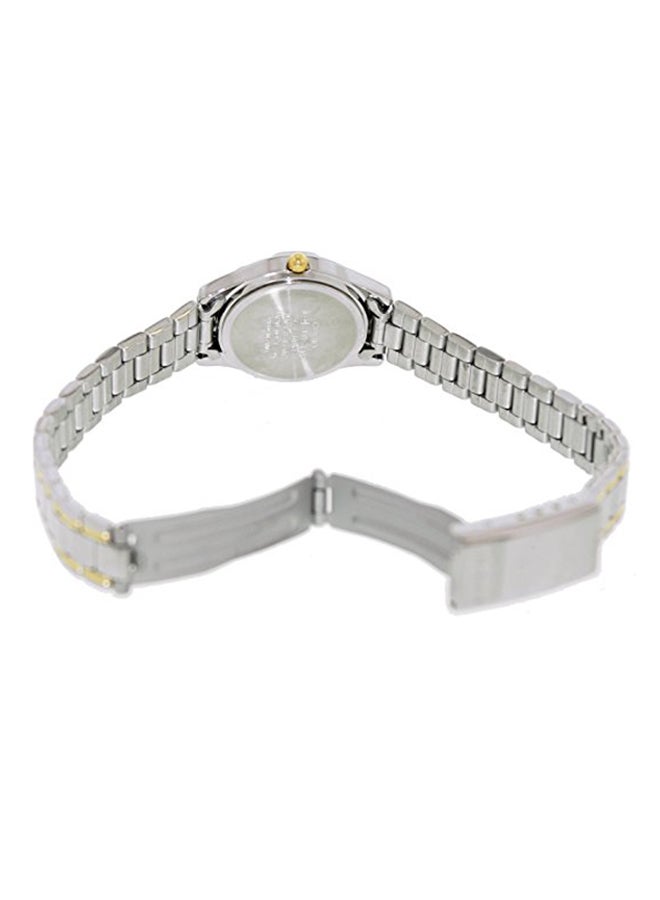 CASIO Women's Water Resistant Analog Watch LTP-1275SG-9A - 26 mm - Silver/Gold - Image 2