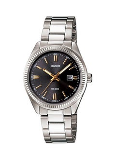 CASIO Women's Water Resistant Analog Watch LTP-1302D-1A2 - 35 mm - Silver  - Image 1