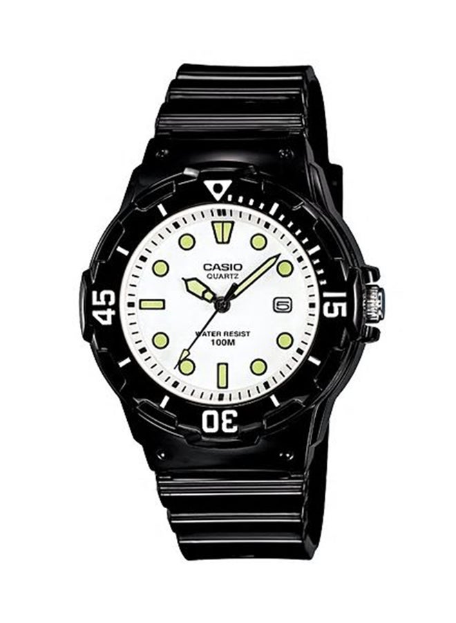 CASIO Women's Water Resistant Analog Watch LRW-200H-7E1 - 39 mm - Black - Image 1