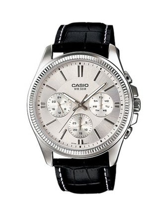 Men's Water Resistant Chronograph Watch MTP-1375L-7A - v1512452374/N12599347A_1