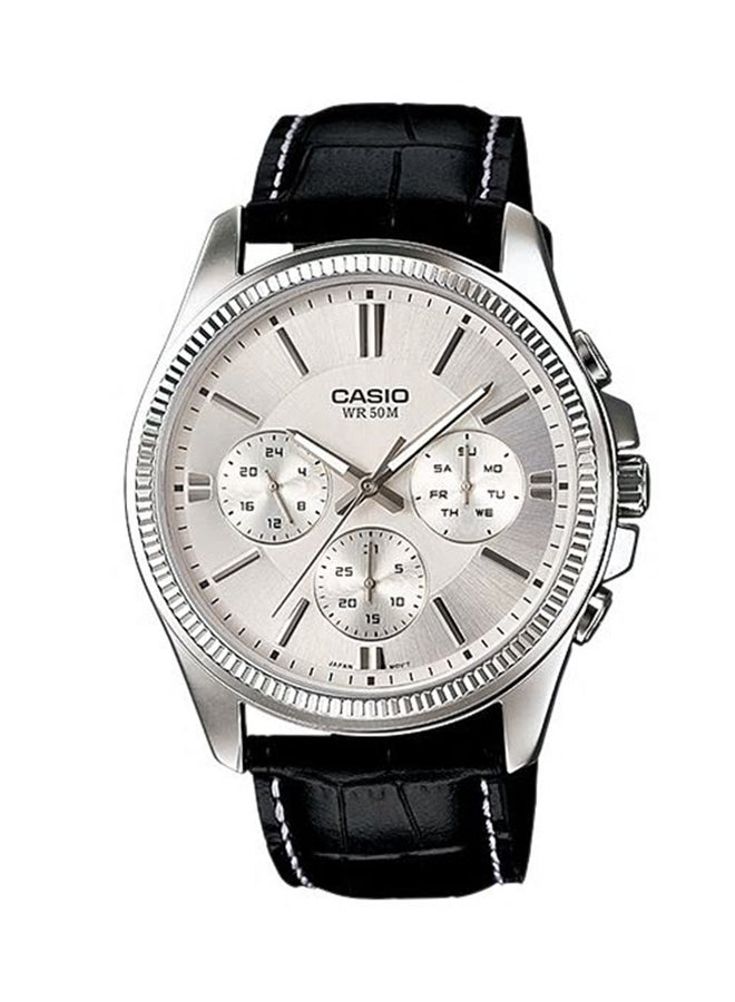 Men's Water Resistant Chronograph Watch MTP-1375L-7A