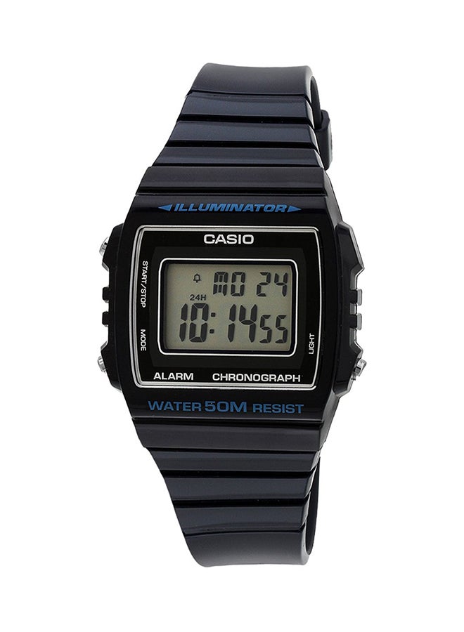 CASIO Men's Water Resistant Digital Watch W-215H-2A - 40 mm - Black - Image 1