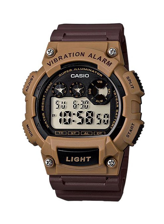 CASIO Men's Water Resistant Digital Watch W-735H-5A - Image 1