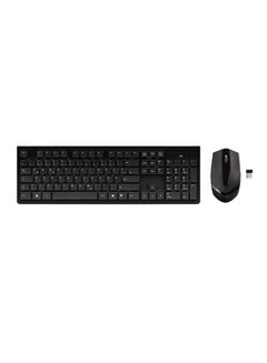 Hama RF 2300 Wireless Keyboard With Mouse Set Arabic Black UAE | Dubai ...