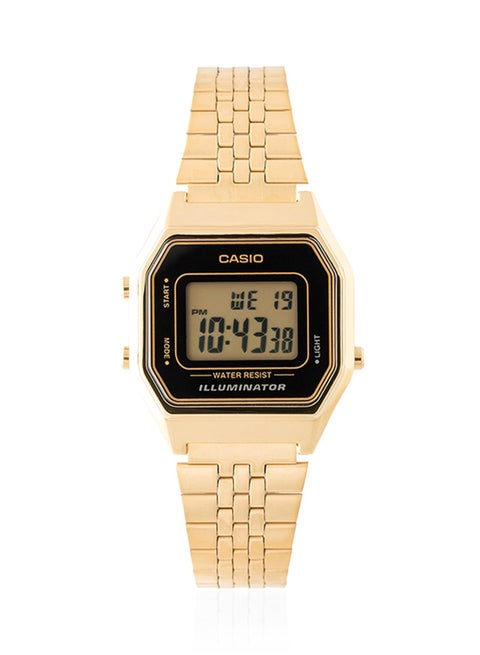 Women's Illuminator Digital Watch LA680WGA-1DF - 34 mm - Gold