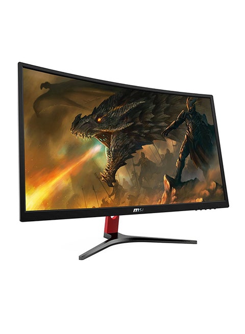 Optix G24C 24 inch VA LCD Full HD Curved Gaming Monitor With 144Hz, AMD FreeSync and DisplayPort HDMI USB Black/Red