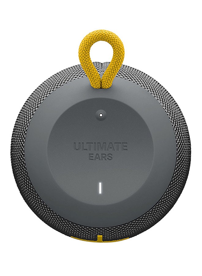 Logitech - UE Wonderboom Bluetooth Speaker Grey - Image 1