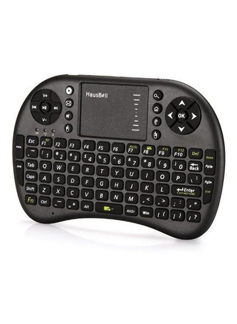 2.4 Ghz Mini Wireless RC-Keyboard With Touchpad Combo Black