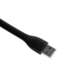 Generic Flexible USB LED Lamp For Laptops Black  - Image 3