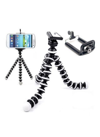 Universal Flexible Octopus Tripod Stand With Phone Holder Black - v1512654196/N12696713A_1