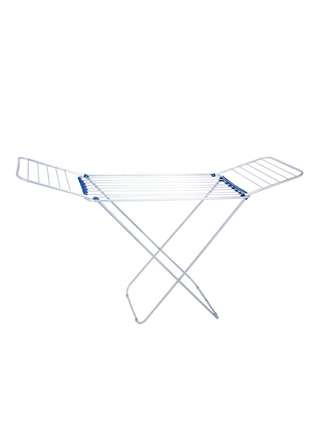 Generic Cloth Dryer With Iron Leg Folding Tube White 131X55cm 