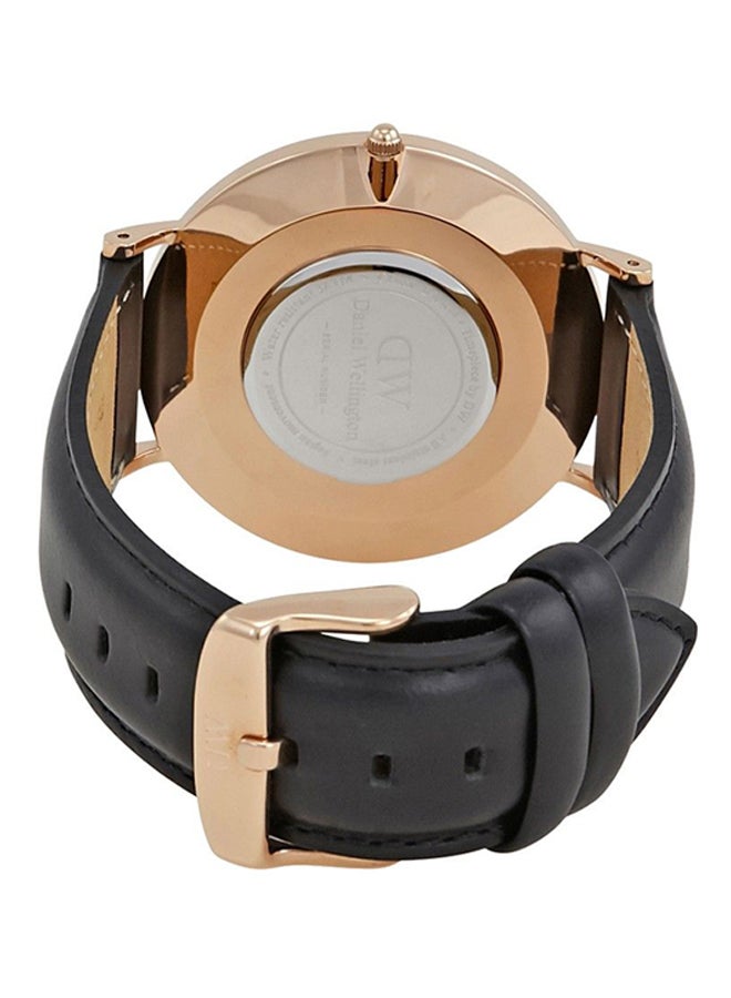 DANIEL WELLINGTON Men's Classic   Sheffield Water Resistant Analog Watch DW00100007  - Image 2