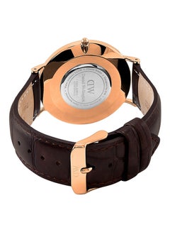 DANIEL WELLINGTON Men's Classic   York Water Resistant Analog Watch DW00100011  - Image 2