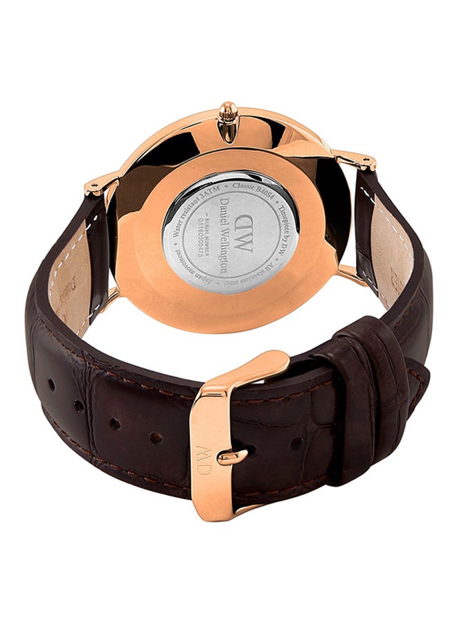 DANIEL WELLINGTON Men's Classic   York Water Resistant Analog Watch DW00100011  - Image 2